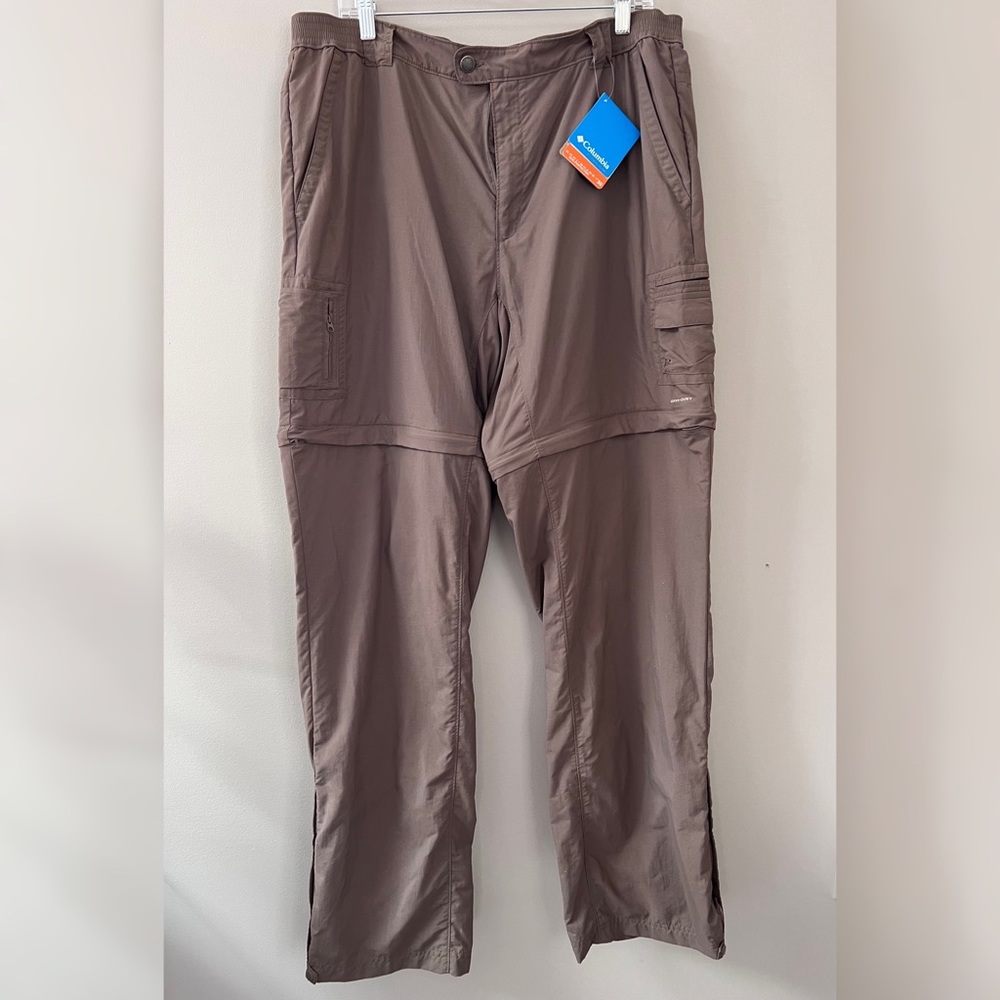 Tan NWT Columbia Convertible  Hiking Pants